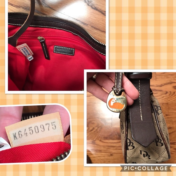 Dooney & Bourke signature canvas double zip bag - Picture 3 of 8